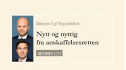 Anbud365: Nytt og nyttig fra anskaffelsesretten -des 2021