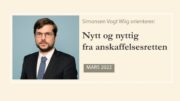 Anbud365: Nytt og Nyttig fra anskaffelsesretten - mars 2022