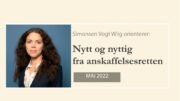 Anbud365: Nytt og nyttig fra anskaffelsesretten -mai 2022