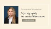 Anbud365: Nytt og nyttig fra anskaffelsesretten